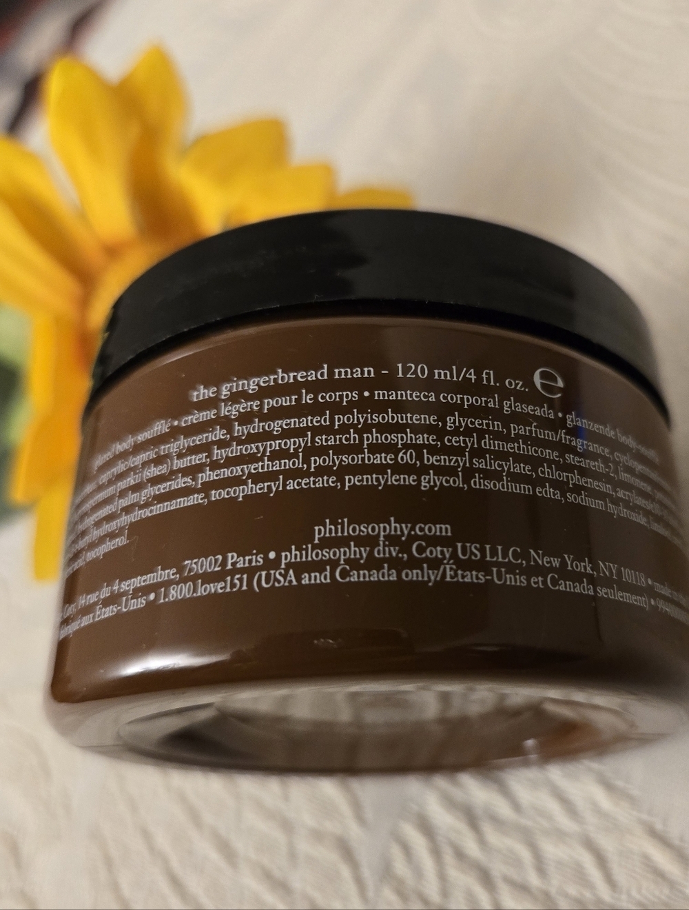 Philosophy *The Gingerbread Man* Glazed Body Souffle 4fl oz✨️ NEW! - Picture 2 of 2